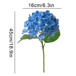 Artificial Flowers Silk Hydrangea Bouque for Wedding Home Party Living Room Table Decoration Accessories