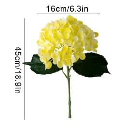 Artificial Flowers Silk Hydrangea Bouque for Wedding Home Party Living Room Table Decoration Accessories