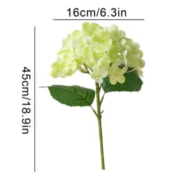 Artificial Flowers Silk Hydrangea Bouque for Wedding Home Party Living Room Table Decoration Accessories