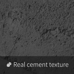 Art3d 4PCS Cement Texture 3D Wall Panels, PU Wall Panels for Interior Home Decor, 24 x 48inch, Dark Grey
