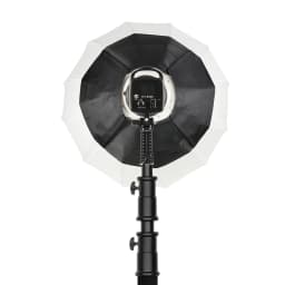 65cm Globe Lantern Softbox Bowens Elinchrom Mount Quick Ball Diffuser Ring Soft Light Modifier for Film-Making Video Shoot Flash