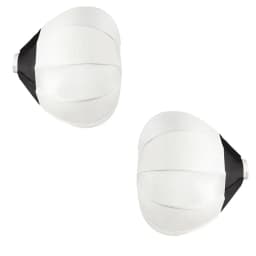 65cm Globe Lantern Softbox Bowens Elinchrom Mount Quick Ball Diffuser Ring Soft Light Modifier for Film-Making Video Shoot Flash