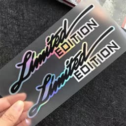 Universal Creative Car Sticker Decor Car Exterior Decors Sunproof Self-Adhesive Decals Automotives Word Decals 16X4cm