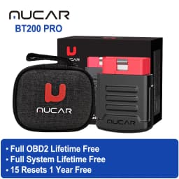 MUCAR BT200/BT200 PRO Bluetooth Car Diagnostic Tool Oil IMMO SAS 15 Reset OBD2 Scanner Auto Code Reader for Full System Diagnose
