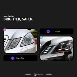 Car Lights for Benz W212 LED Headlight 2010-2013 E200 E300 E260 Head Lamp Drl Projector Lens Automotive Accessories
