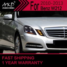 Car Lights for Benz W212 LED Headlight 2010-2013 E200 E300 E260 Head Lamp Drl Projector Lens Automotive Accessories