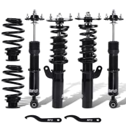 Front & Rear Coilovers Struts For BMW E46 318i 323Ci 328Ci 328i 323i 328is 323is Adjustable Height Shock Absorber Front Rear