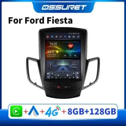 Android 13 for Ford Fiesta MK7 2009 - 2016 Car Radio Player Stereo Multimedia Automotiva Wireless Carplay 9.7 '' Vertical Screen