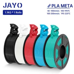 JAYO PLA / PLA Plus/ SILK PLA / PLAMeta/TPU SILK/ABS / PETG 3D Filament 1.75mm 0.65/1.1KG 3D Printer Filament PLA Rainbow 5Roll