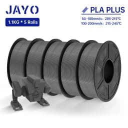 JAYO PLA / PLA Plus/ SILK PLA / PLAMeta/TPU SILK/ABS / PETG 3D Filament 1.75mm 0.65/1.1KG 3D Printer Filament PLA Rainbow 5Roll