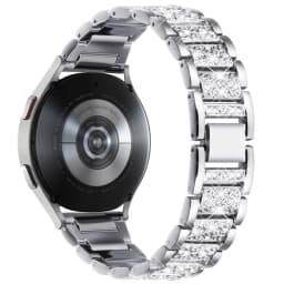 20mm 22mm Band for Samsung Galaxy Watch 4/5/6/Classic/Pro 40 44mm Diamond Stainless steel bracelet correa Huawei GT 2e/3/4 strap