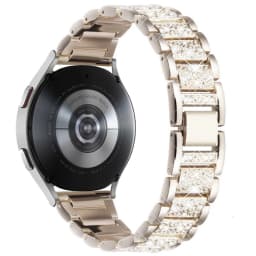 20mm 22mm Band for Samsung Galaxy Watch 4/5/6/Classic/Pro 40 44mm Diamond Stainless steel bracelet correa Huawei GT 2e/3/4 strap