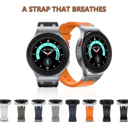 No Gaps Silicone Strap for Samsung Galaxy Watch 6 5 4 40mm 44mm 6 Classic 43mm 47mm Sports Soft Bracelet for 5Pro 45mm Watchbnad