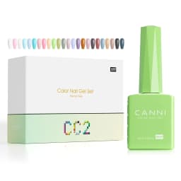 30pcs/set CANNI TPO FREE HEMA FREE Gel Polish VIPKit WholeSet New Learner Nail Maincure Gel Varnish Branded Suitcase