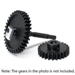 1 Set For Traxxas 1/5 X-Maxx 8S 4WD RC Car Metal Main Gear Shaft Mount Replacement For Traxxas 1/6 XRT 8S 4WD RC Car Accessories
