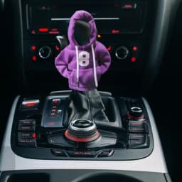 Eye-catching Styles Car Shift Knob Hoodie Funny Gear Stick Hoodie Anti Slip Shifter Sweater For Car accessories