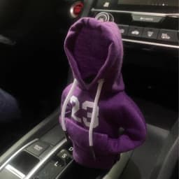 Eye-catching Styles Car Shift Knob Hoodie Funny Gear Stick Hoodie Anti Slip Shifter Sweater For Car accessories