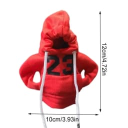 Eye-catching Styles Car Shift Knob Hoodie Funny Gear Stick Hoodie Anti Slip Shifter Sweater For Car accessories