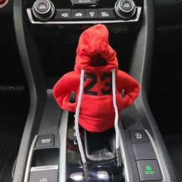 Eye-catching Styles Car Shift Knob Hoodie Funny Gear Stick Hoodie Anti Slip Shifter Sweater For Car accessories