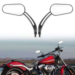 2pcs Rear View Side Mirror For Harley Road King Touring XL 883 Sportster Fatboy Dyna FXDF FLSTF Springer V-ROD Motorcycle