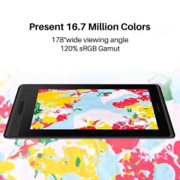 Huion Kamvas Pro 12 Graphics Tablet with Screen 11.6 Inch Digital Drawing Monitor Full-Laminated Pen Display with Foldable Stand