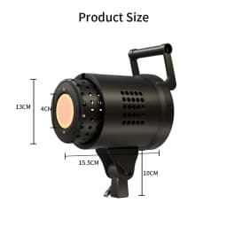 115/135W Photography Bowens Lighting LED 220V Video Studio Daylight-Balanced Lamp Portrait Flash Studio 3000-6000K 3 Colors