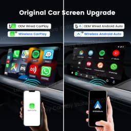 2026 Carlinkit LITE Wireless Android Auto & Car Play Ai Box Usb Watch Videos Online 32GB For Netflix Iptv 3 IN 1 Carplay Tv Box