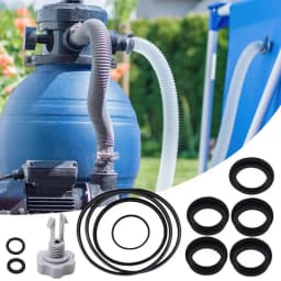 Sand Filter Parts 12-Piece Sand Filter Pump Replacement O-Ring Sand Filter Seal Gasket Parts Pool Filter Pump Repair Air Release