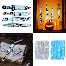 Resin Daggers Mold Daggers Resin Molds Silicone Heat Resistant Holographic Design Mold Gift for Halloween Christmas Decoration