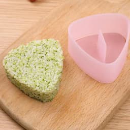 Rice Ball Mold Kitchen Sushi Rice Shaper Mold 2PCS Portable Picnics Rice Press Molds Dishwasher Safe Rice Molds for Kid Lunch