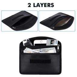Fireproof Waterproof Document Envelope File Folder Cash Pouch Portable Fireproof Money Bag Safe Bag For Home