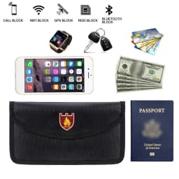 Fireproof Waterproof Document Envelope File Folder Cash Pouch Portable Fireproof Money Bag Safe Bag For Home