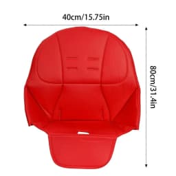 Dining Chair Cushion Kids Stay In Place Backing Seat Pad Cushion Leather Anti-Scratch Easy Clean Chair For Antilop High Chair