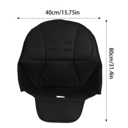 Dining Chair Cushion Kids Stay In Place Backing Seat Pad Cushion Leather Anti-Scratch Easy Clean Chair For Antilop High Chair