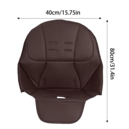 Dining Chair Cushion Kids Stay In Place Backing Seat Pad Cushion Leather Anti-Scratch Easy Clean Chair For Antilop High Chair