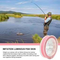 Fly Fishing Lure Tying Tool 16.4ft Fishing Lure Making Supplies Imitation Fish Skin Design Lure Making Fly Tying Materials Lure