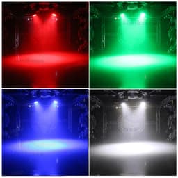 LED Lights Wash Zoom 36x18W RGBWA+UV 36x12W RGBW Moving Head Lighting With Flycase For Professional DJ Equipment