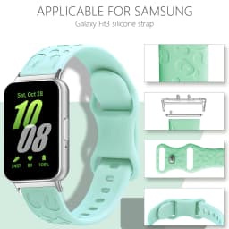 Strap For Samsung Galaxy Fit3 Silicone Bracelet Wristband For Samsung Galaxy Fit 3 Sports Watch Replacement Strap Accessories