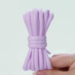 1Pair Round Shoe Laces for Basketball Sneakers Men and Women Casual Shoes Shoelaces Non-slip Shoelace Sport / Running Strings
