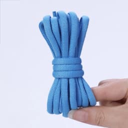 1Pair Round Shoe Laces for Basketball Sneakers Men and Women Casual Shoes Shoelaces Non-slip Shoelace Sport / Running Strings