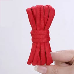 1Pair Round Shoe Laces for Basketball Sneakers Men and Women Casual Shoes Shoelaces Non-slip Shoelace Sport / Running Strings