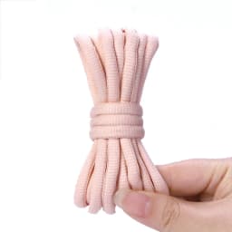 1Pair Round Shoe Laces for Basketball Sneakers Men and Women Casual Shoes Shoelaces Non-slip Shoelace Sport / Running Strings