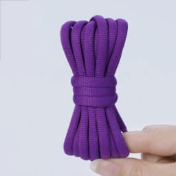 1Pair Round Shoe Laces for Basketball Sneakers Men and Women Casual Shoes Shoelaces Non-slip Shoelace Sport / Running Strings