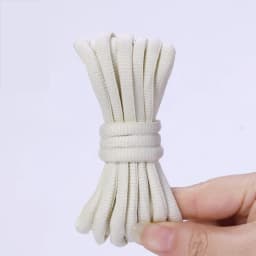 1Pair Round Shoe Laces for Basketball Sneakers Men and Women Casual Shoes Shoelaces Non-slip Shoelace Sport / Running Strings