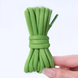 1Pair Round Shoe Laces for Basketball Sneakers Men and Women Casual Shoes Shoelaces Non-slip Shoelace Sport / Running Strings
