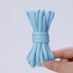 1Pair Round Shoe Laces for Basketball Sneakers Men and Women Casual Shoes Shoelaces Non-slip Shoelace Sport / Running Strings