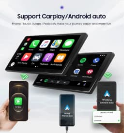 7 inch Carplay Android Auto Car Radio For Toyata RAV4 Prado Hilux Terios Vitz Avanza MR2 Yaris GPS Navi Car Intelligent Systems