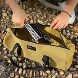 Camping Tools Portable Organizer Bag Ground Nails Tote Bags Floor Nail Canvas Stake Storage Bag Hammer Organizer Tent Pegs Case