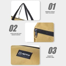 Camping Tools Portable Organizer Bag Ground Nails Tote Bags Floor Nail Canvas Stake Storage Bag Hammer Organizer Tent Pegs Case