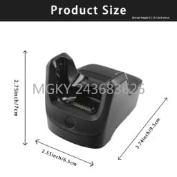 1-Slot Charger Cradle + Adapter CRD2100-1000UR For Motorola Symbol MC2100 MC2180